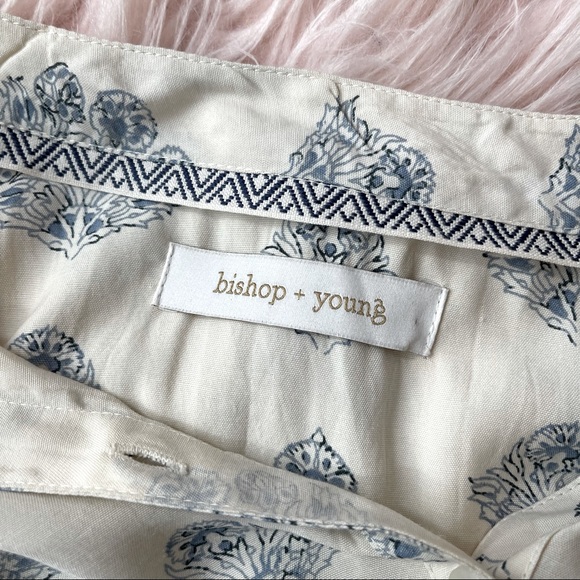 NEW - BISHOP + YOUNG Cream Pascal Dolman Sleeve Top - Size Medium - Picture 3 of 7